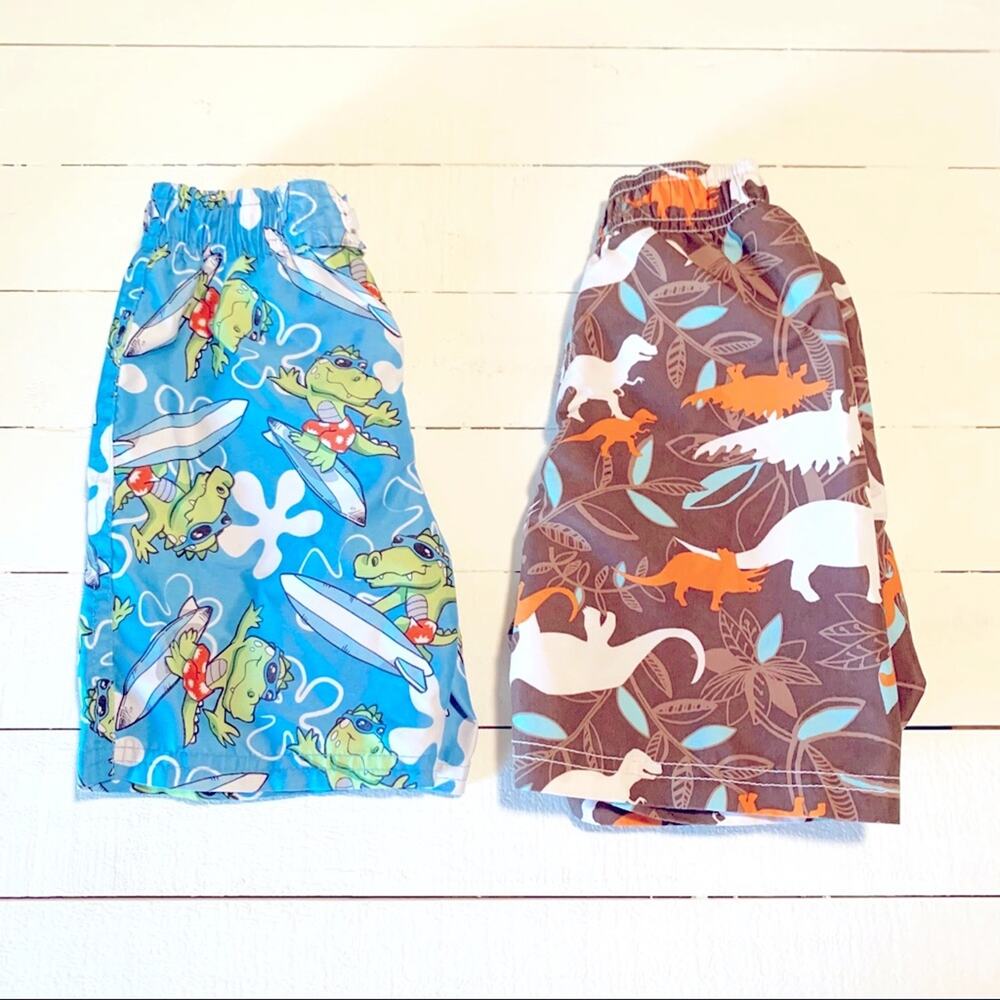 Toddler Boy Swim Trunk Shorts Bundle 2T Old Navy